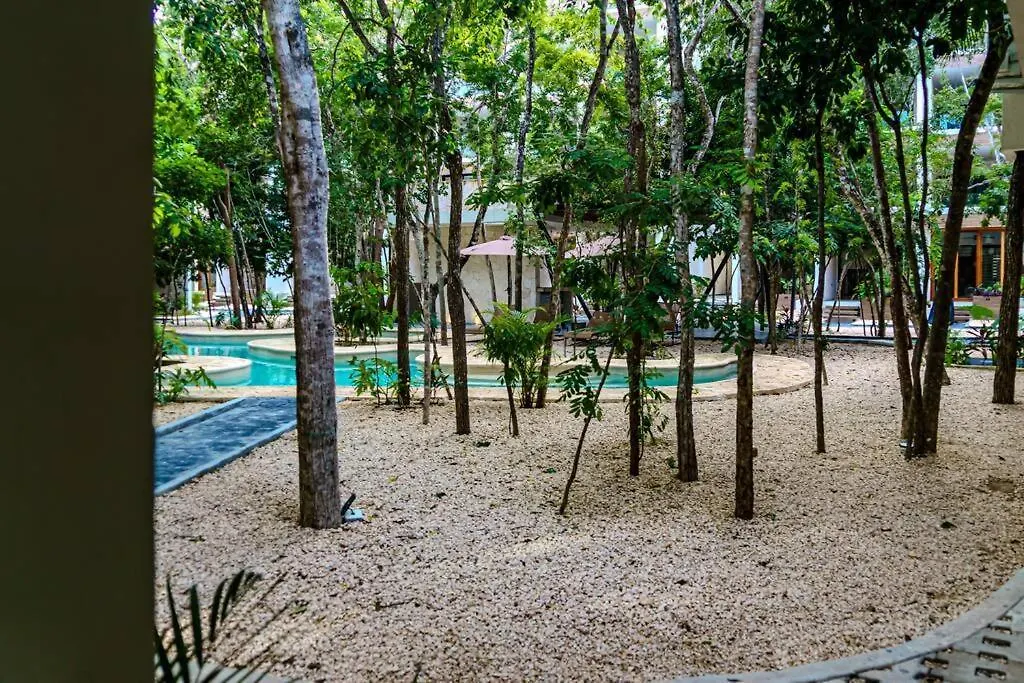 Private Pool & Bedroom Paradise Tulum Apartment