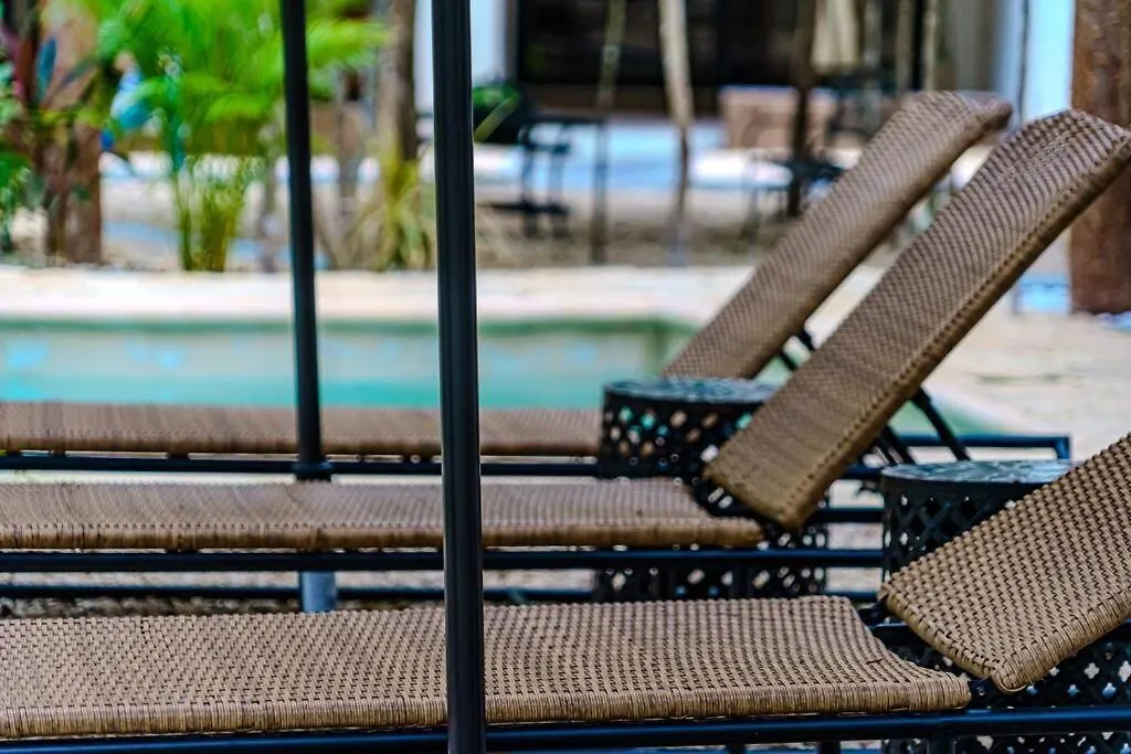 Private Pool & Bedroom Paradise Tulum Apartmán